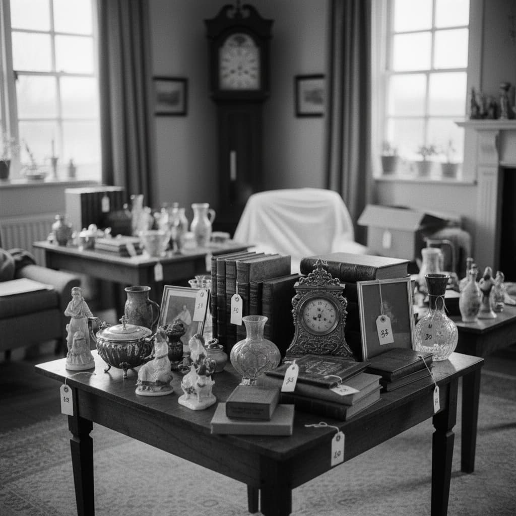 Estate appraisal - antique jewelry and collectibles