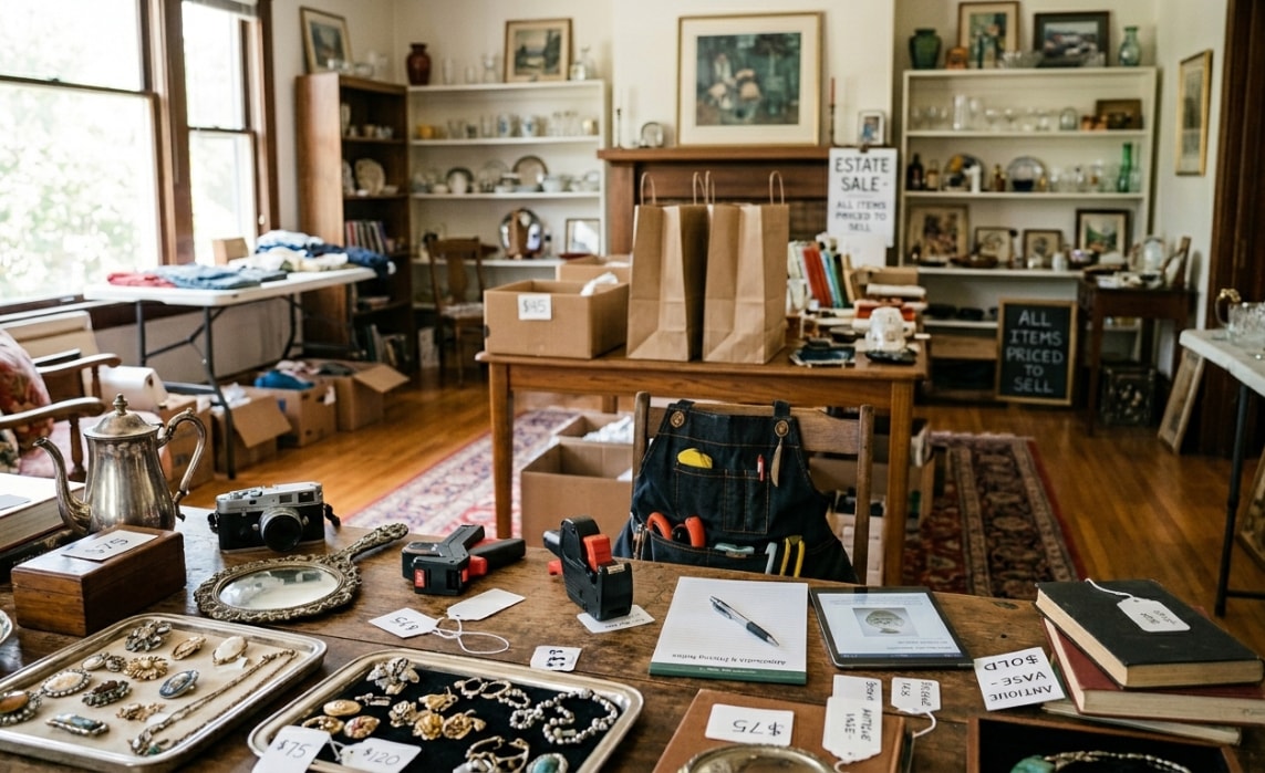 Estate sale pricing guide — how to price items for an estate sale
