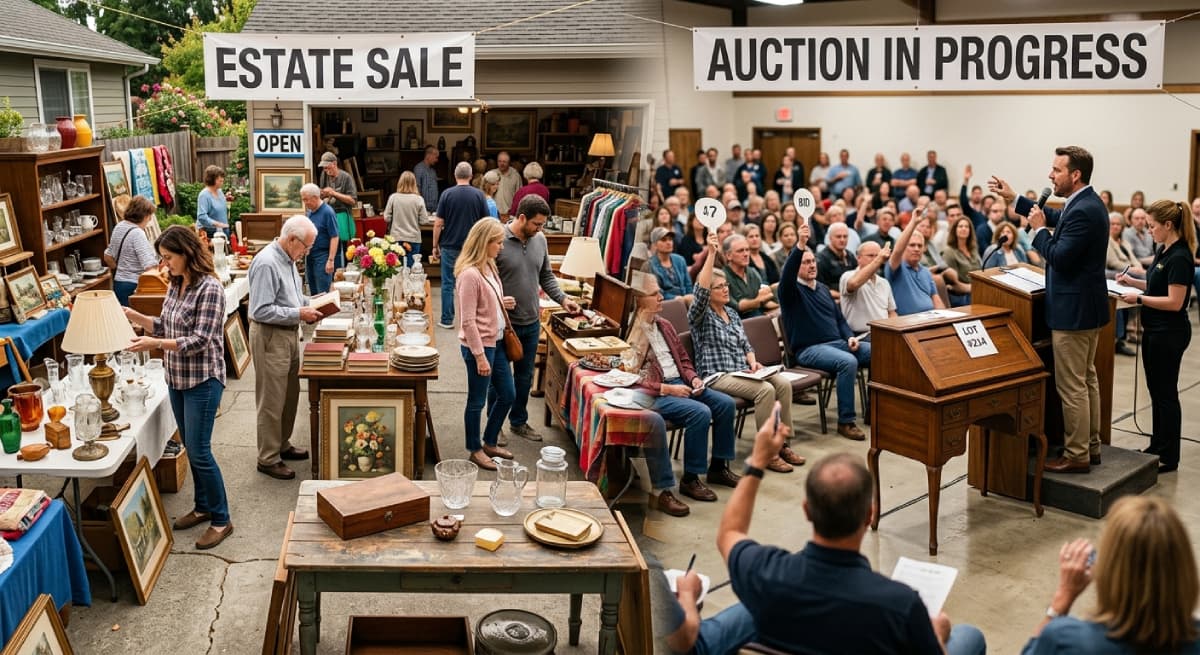 Estate Sale vs. Auction: Pros and Cons